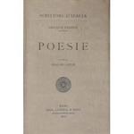 Poesie. A cura di Gerolamo Lazzeri