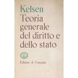 Teoria generale del diritto e dello Stato - Hans Kelsen - copertina