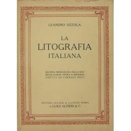 La litografia italiana dal 1805 al 1870 - copertina