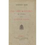 Fra libri e ricordi di storia della Rivoluzione Italiana