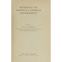 Readings on american federal government - copertina