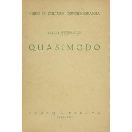 Quasimodo - Mario Stefanile - copertina