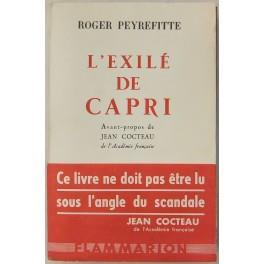 L' exile de Capri. Avant propos de Jean Cocteau - Roger Peyrefitte - copertina