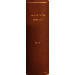 Diritto e Pratica Tributaria. Diretta da Victor Uckmar. Vol. XXVIII - 1957 - copertina