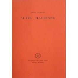 Suite italienne - Jorge Guillen - copertina