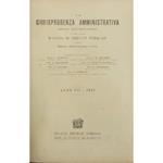La giurisprudenza amministrativa esposta sistematicamente. a cura della Rivista di diritto pubblico e delle pubblica amministrazione in Italia. Anno VII - 1917