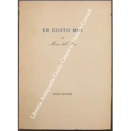 Er gusto mio - Mario Dell'Arco - copertina