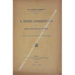 Il principio rappresentativo nel diritto costituzionale moderno (Prolusione al corso di Diritto costituzionale nella R. Università di Cagliari)