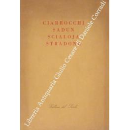 Ciarrocchi, Sadun, Scialoja, Stradone - Anonimo - copertina