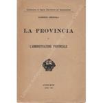 La provincia e l'amministrazione provinciale