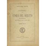 Disegno d'una storia del diritto in Italia dall'origine di Roma ai nostri tempi
