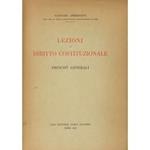 Lezioni di diritto costituzionale. Principi generali