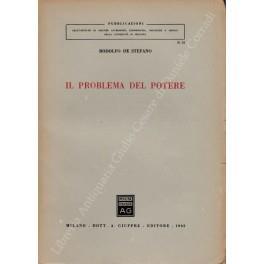 Il problema del potere - Rodolfo De Stefano - copertina