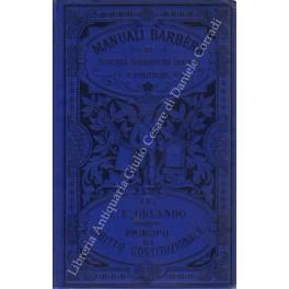 Principii di diritto costituzionale - Vittorio Emanuele Orlando - copertina