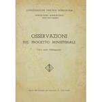 Osservazioni sul progetto ministeriale. Libro delle Obbligazioni