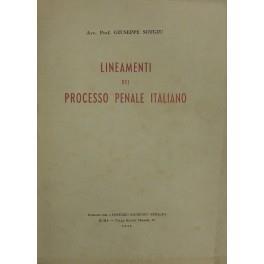 Lineamenti del processo penale italiano - Giuseppe Sotgiu - copertina