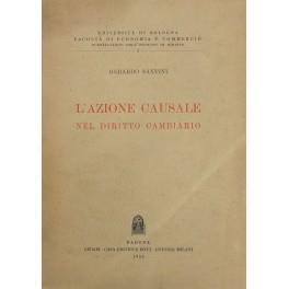 L' azione causale nel diritto cambiario - Gerardo Santini - copertina