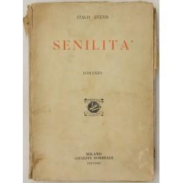 Senilità - Italo Svevo - copertina