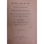 Rivista sperimentale di freniatria e di medicina legale delle alienazioni mentali. Organo della società freniatrica italiana. Vol. XXX - Anno 1904