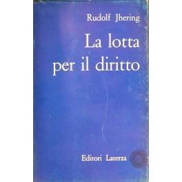 La lotta per il diritto - copertina