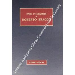 Studi in memoria di Roberto Bracco - copertina