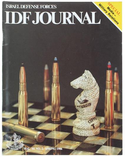 ISRAEL DEFENSE FORCES - IDF JOURNAL. Vol.III - No. 2 - Spring 1986 - copertina