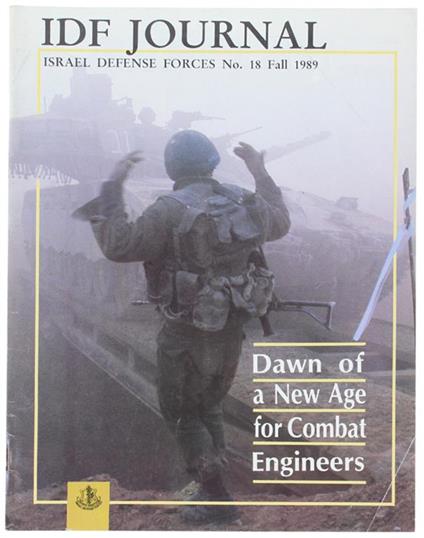 ISRAEL DEFENSE FORCES - IDF JOURNAL. No. 18 . Fall 1989 - copertina