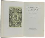 GEROLAMO CARDANO. Matematico - Medico e Filosofo Naturale