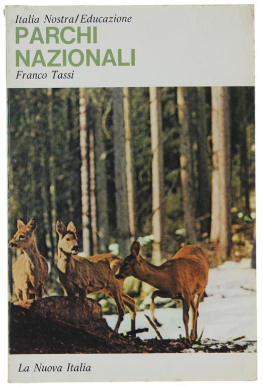 Parchi Nazionali - Franco Tassi - copertina
