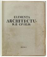 Elementa Architecturae Civilis