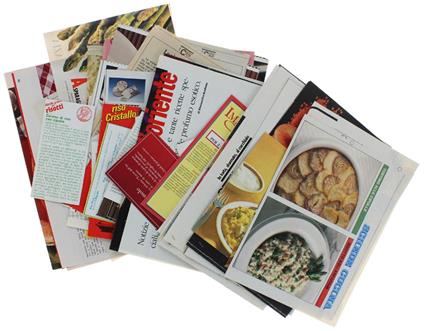 RISO e RISOTTI. Collezione di 200 ricette tratte da riviste e pubblicazioni varie - copertina