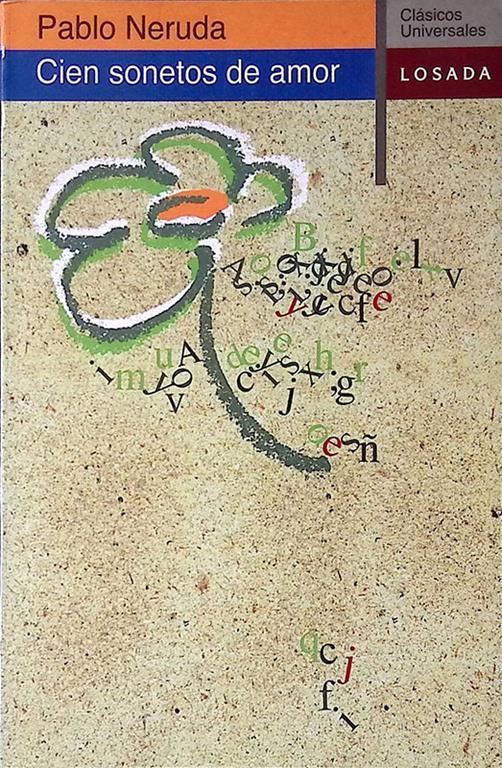 Cien sonetos de amor - Pablo Neruda - copertina