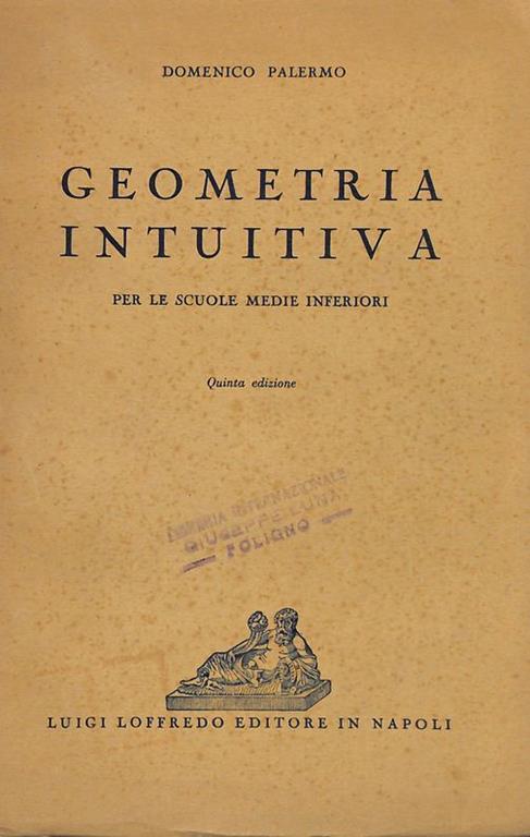 Geometria intuitiva - Domenico Palermo - copertina
