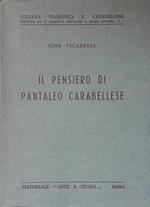 Il pensiero di Pantaleo Carabellese