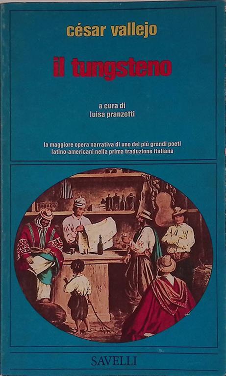 Il tugsteno - César Vallejo - copertina