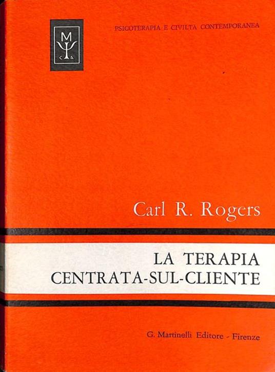 La terapia centrata sul cliente - Carl R. Rogers - copertina