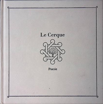 Le Cerque. Poesie - copertina