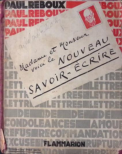 Le nouveau savoir-ecrire - copertina