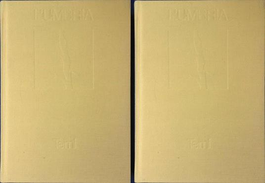 L' Umbria. Manuali per il territorio. Terni. DUE VOLUMI - copertina