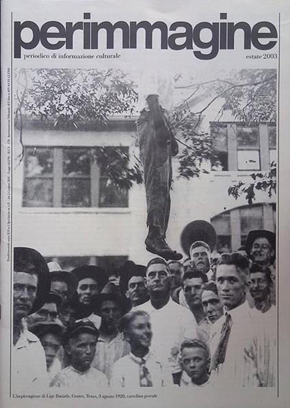 Perimmagine. Estate 2003 - Riccardo Toffoletti - copertina