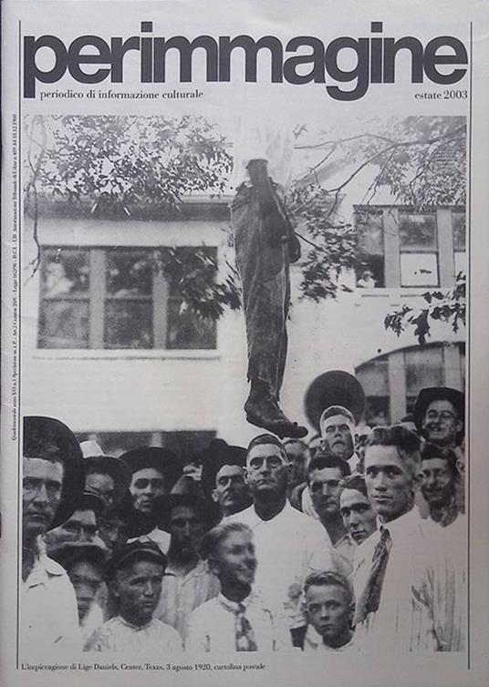Perimmagine. Estate 2003 - Riccardo Toffoletti - copertina