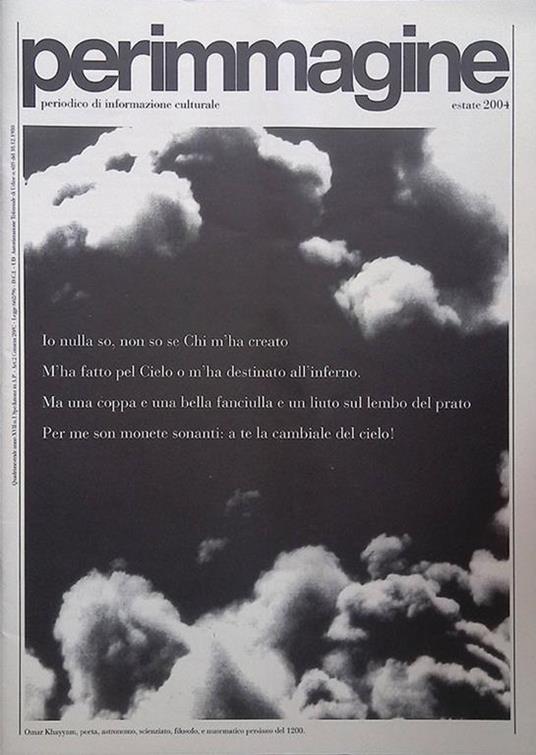 Perimmagine. Estate 2004 - Riccardo Toffoletti - copertina