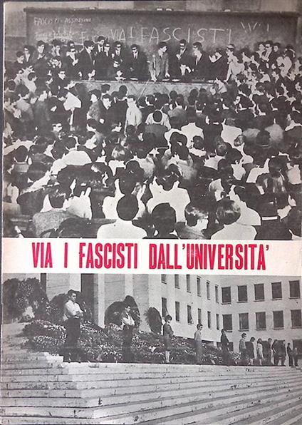 Via i fascisti dall'università - copertina