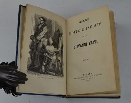 Opere edite e inedite - Giovanni Prati - copertina