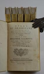 Opere… trasportate dalla greca nella favella italiana e con varie annotazioni ed osservazioni illustrate dall'ab. Melchior Cesarotti