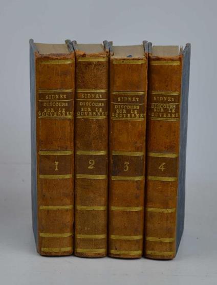 Discours sur le gouvernement… Trad. de l'anglois par P.A. Samson - copertina