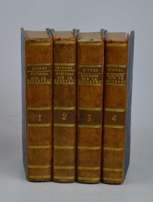 Discours sur le gouvernement… Trad. de l'anglois par P.A. Samson - copertina