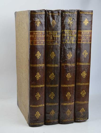 Dictionnaire historique et critique… - Pierre Bayle - copertina