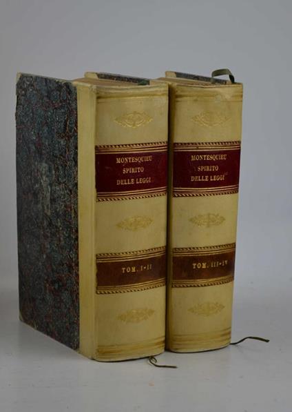 Spirito delle leggi… con le note dell'Abate Antonio Genovesi… - copertina