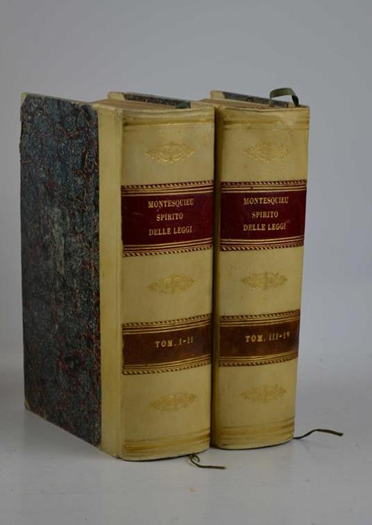 Spirito delle leggi… con le note dell'Abate Antonio Genovesi… - copertina